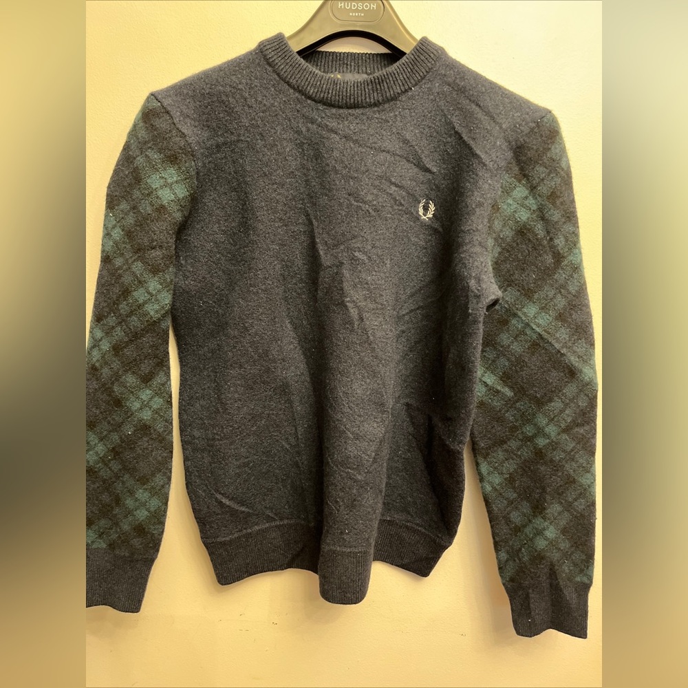 Fred Perry Lambswool tight knit pullover